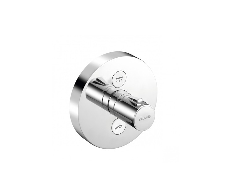 KLUDI PUSH | concealed thermostatic shower mixer