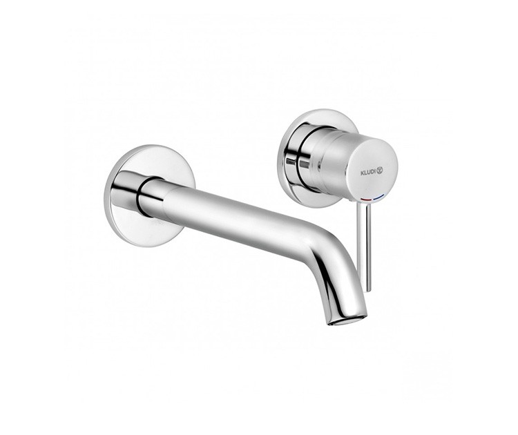 KLUDI BOZZ | concealed two hole wall mounted basin mixer