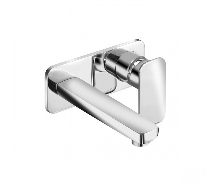 KLUDI E2 | concealed two hole wall mounted basin mixer