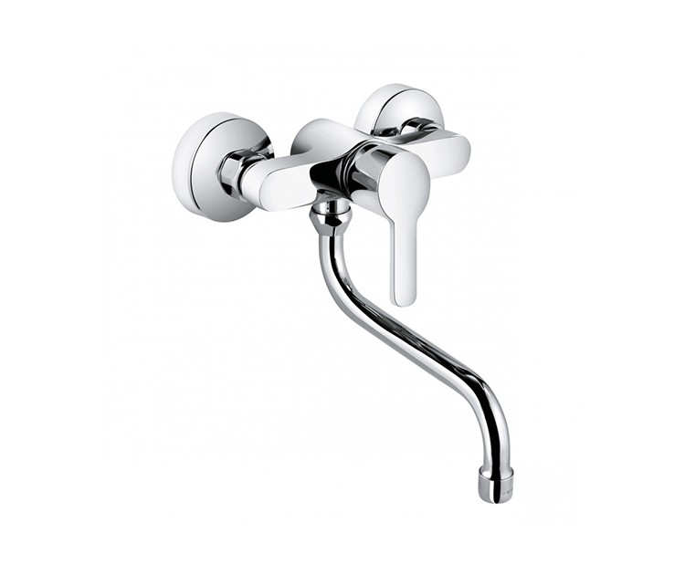 KLUDI LOGO NEO | wall mounted single lever sink mixer DN 15